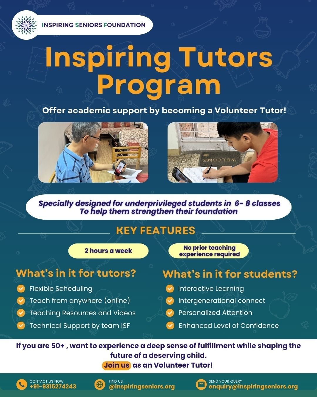 Inspiring Tutors Poster